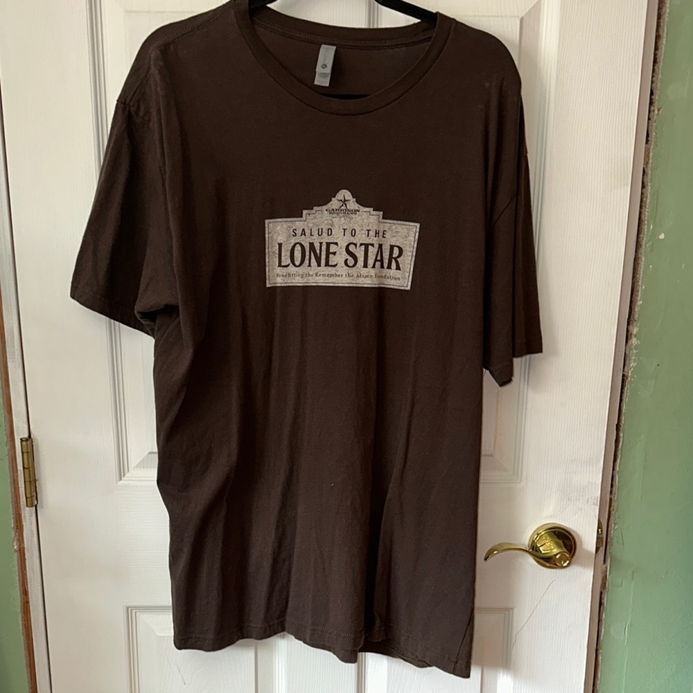 Next Level Mens 2XL Lone Star Graphic T-Shirt